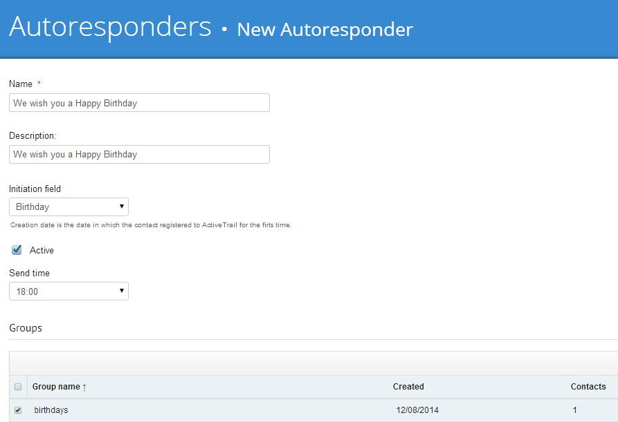 Autoresponder software