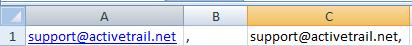 Excel B column