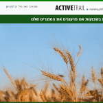 דוגמה לניוזלטר לשבועות - אקטיב טרייל