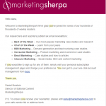 marketing sherpa