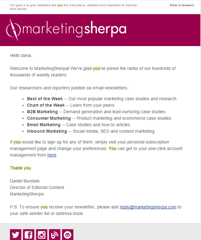 marketing sherpa