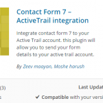 Contact Form 7 and ActiveTrail