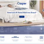 Casper landing page
