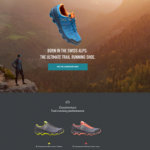 המייל של On עם המלצה לנעל מתאימה אחרי שאלון אישי ללקוחות